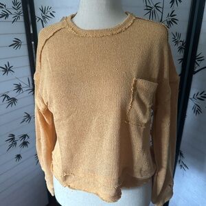 Very J Women's Sweater in Light Tan